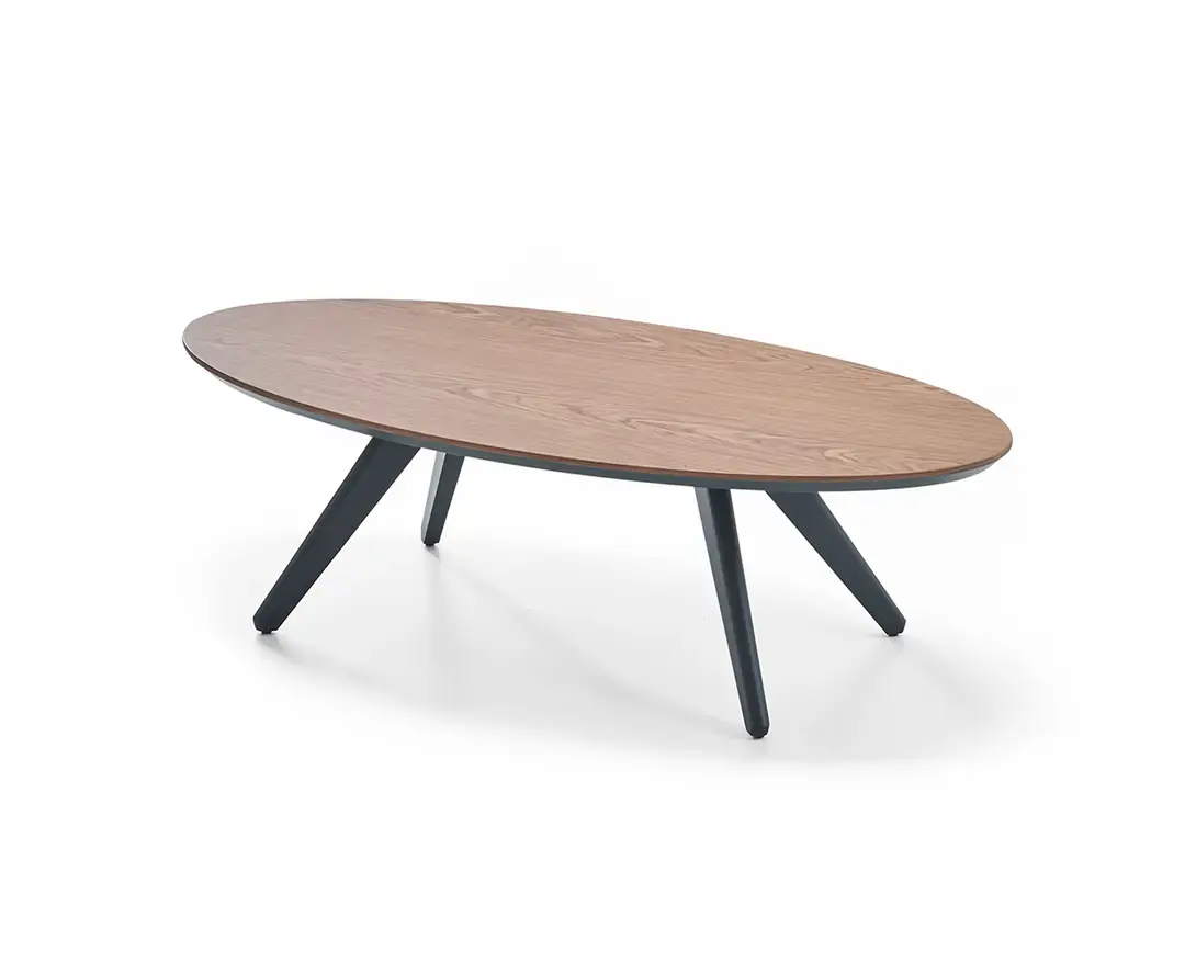 Kula Eliptik Melamin Sehpa 120x60x35h